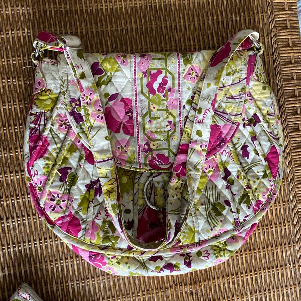 Vera Bradley Saddle Up Crossbody Bag - Make Me Blush - Picture 2 of 5